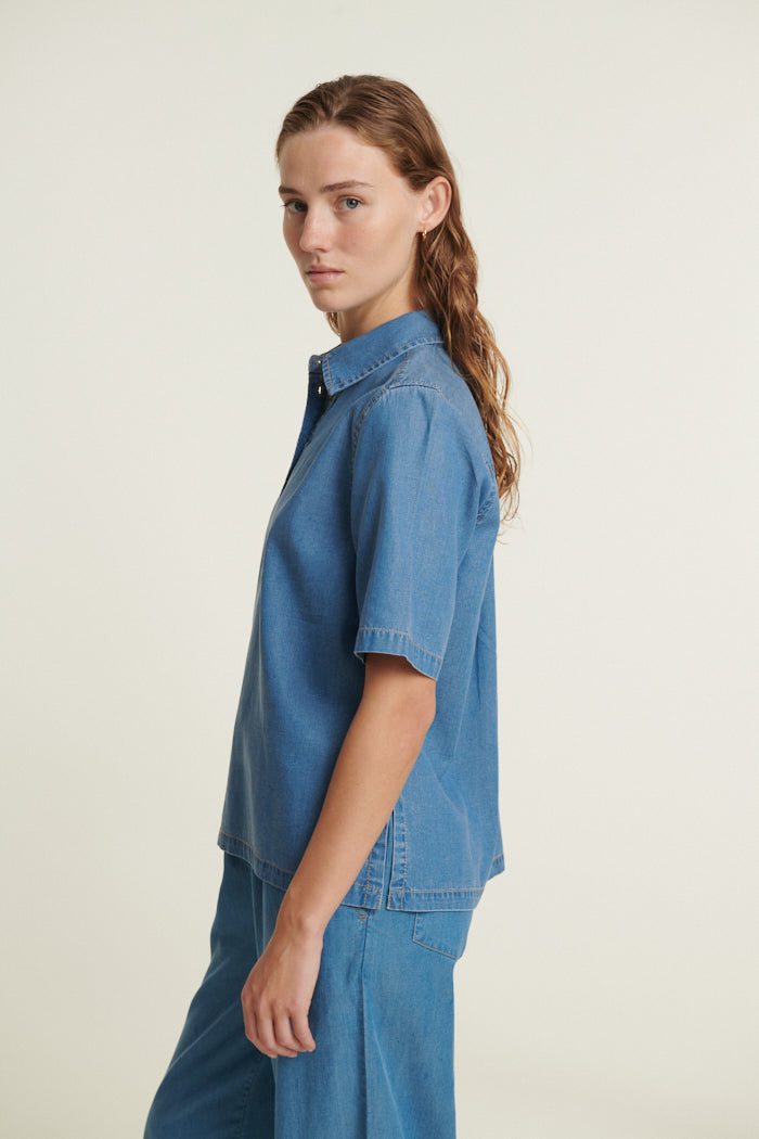 Basic Apparel Bine Polo Shirt Skjorter 038 Light Blue